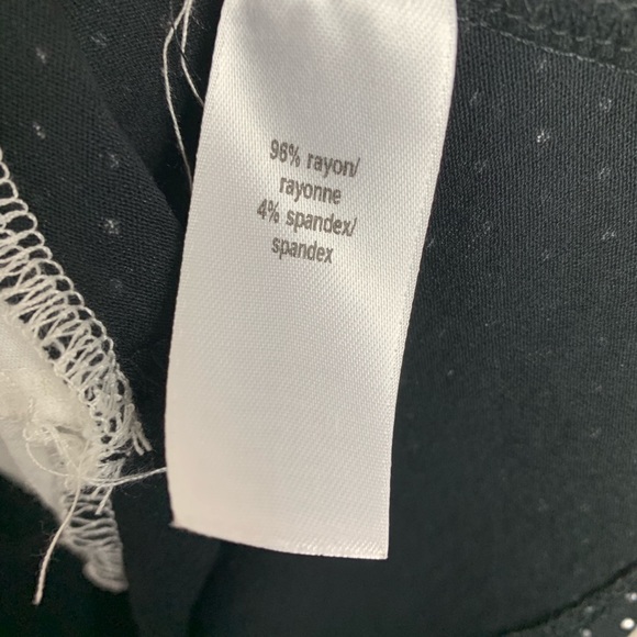 Blue, white, black, with silver Polka dots tank - Picture 5 of 6